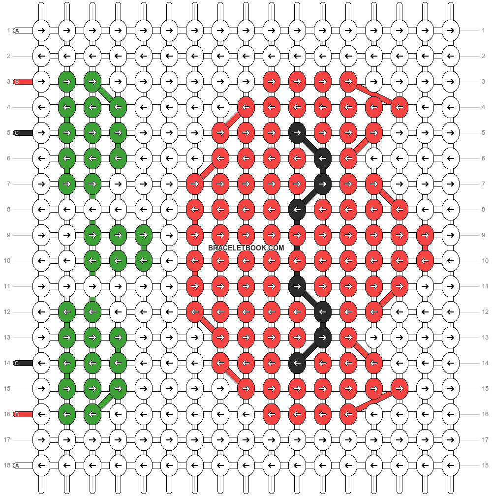 Alpha pattern #201 pattern
