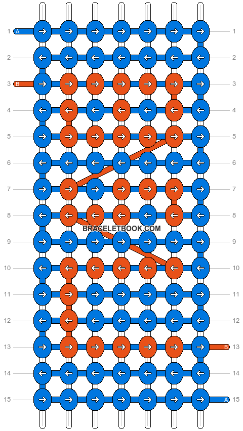 Alpha pattern #557 pattern