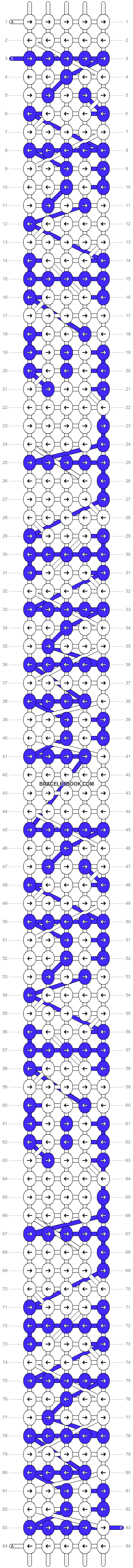 Alpha pattern #589 pattern