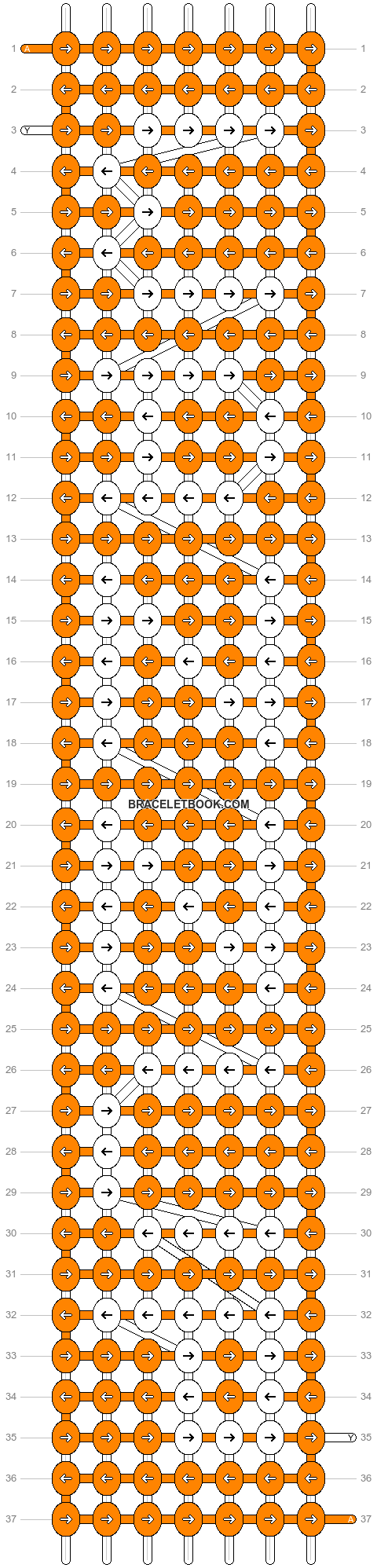 Alpha pattern #740 pattern