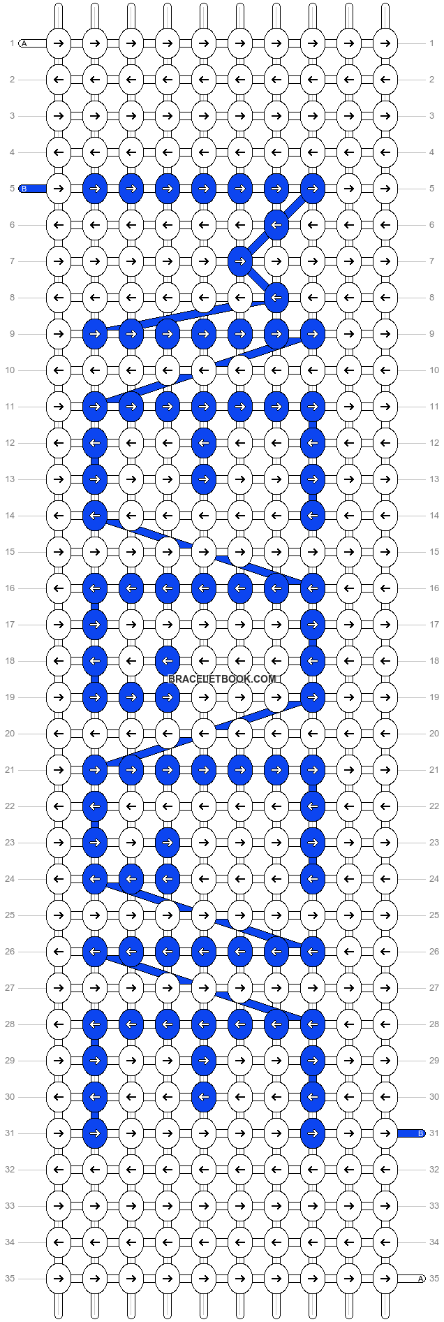 Alpha pattern #773 pattern