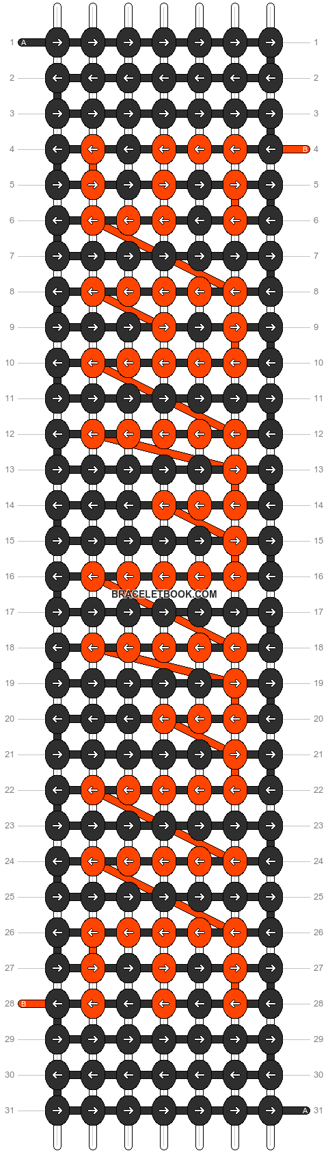 Alpha pattern #849 pattern