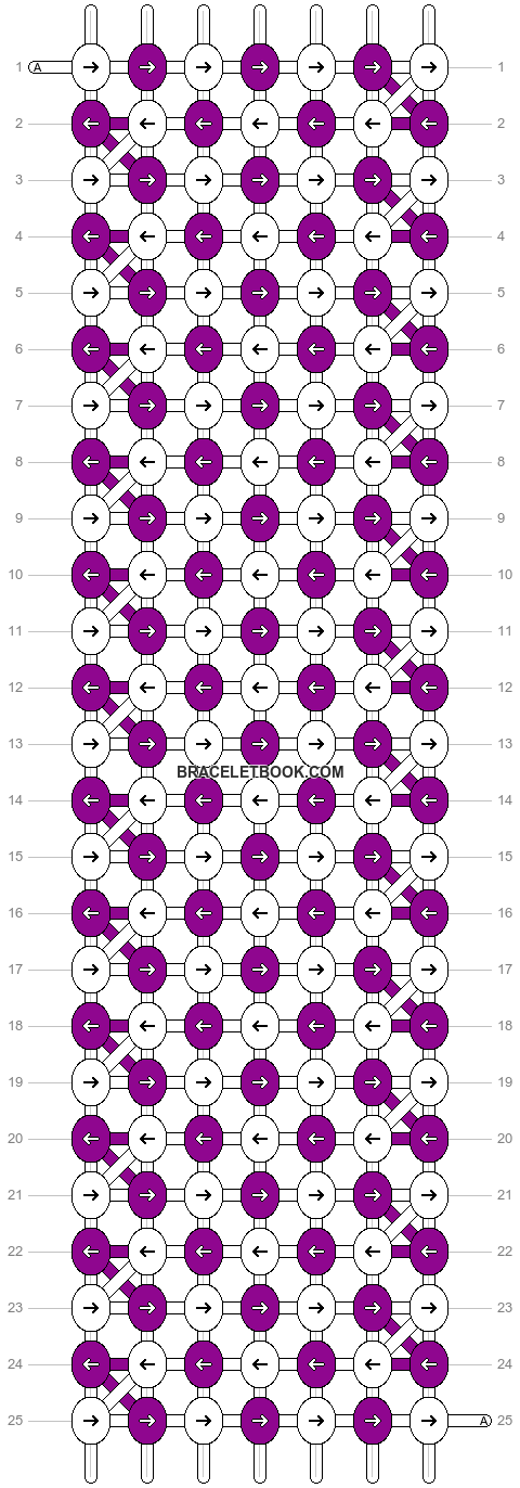 Alpha pattern #907 pattern