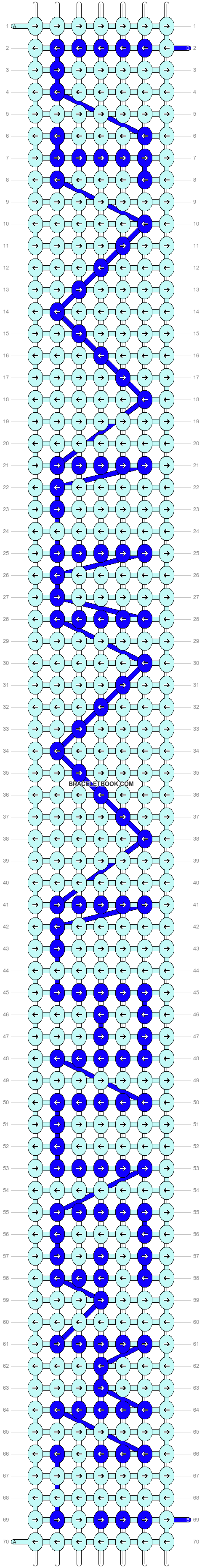 Alpha pattern #946 pattern
