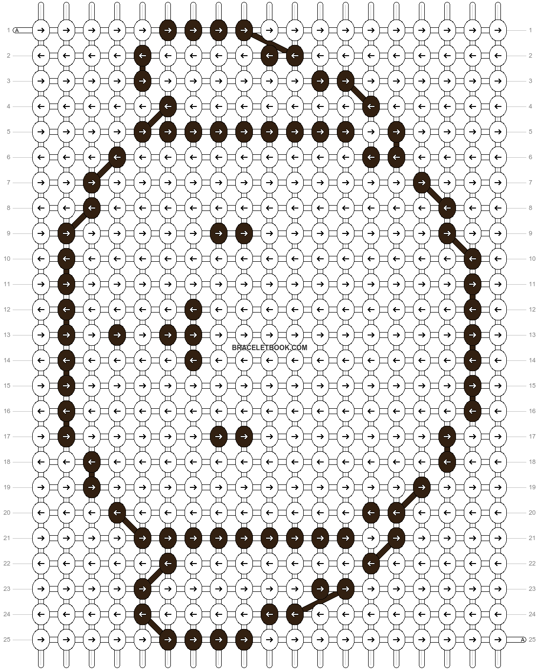 Alpha pattern #992 pattern