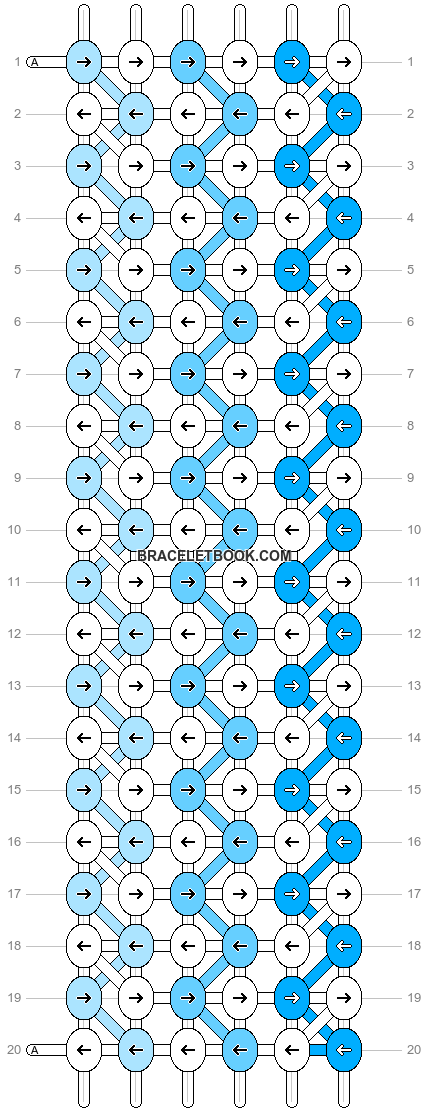 Alpha pattern #1004 pattern