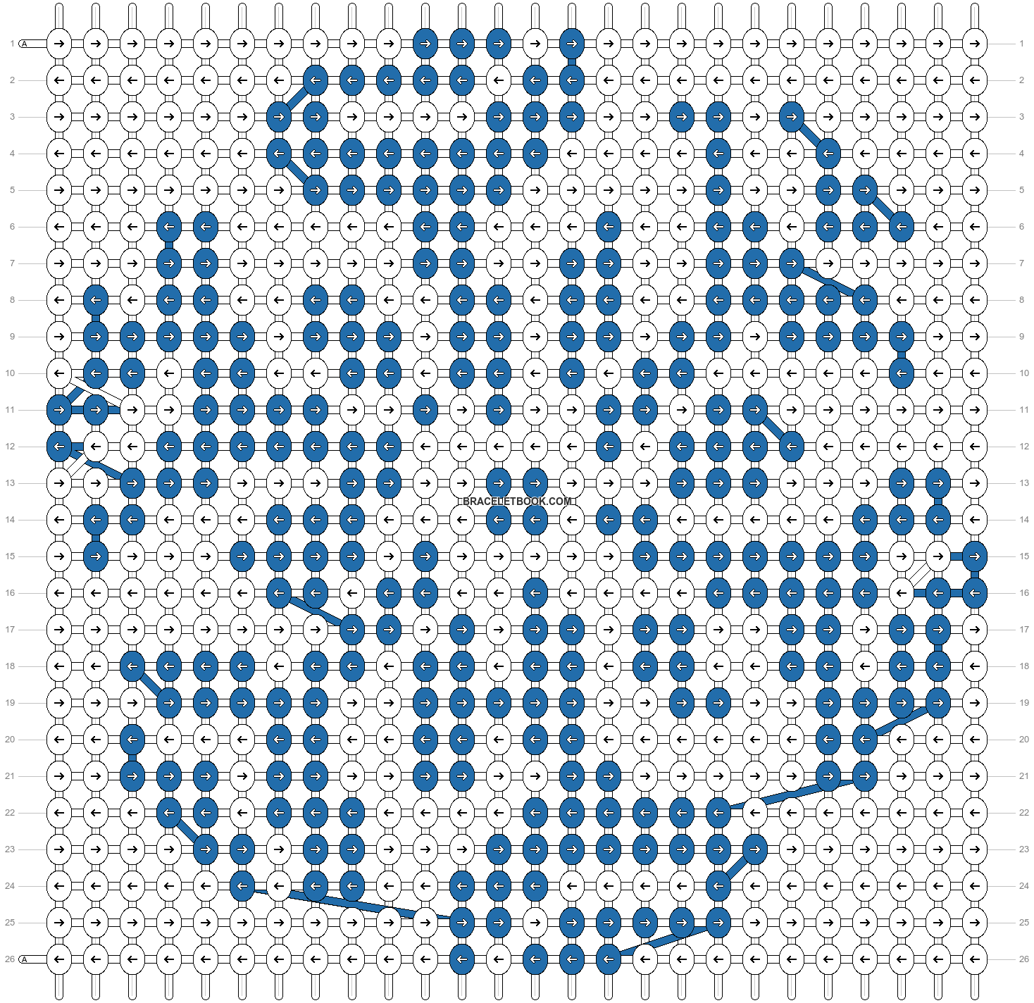 Alpha pattern #1097 pattern