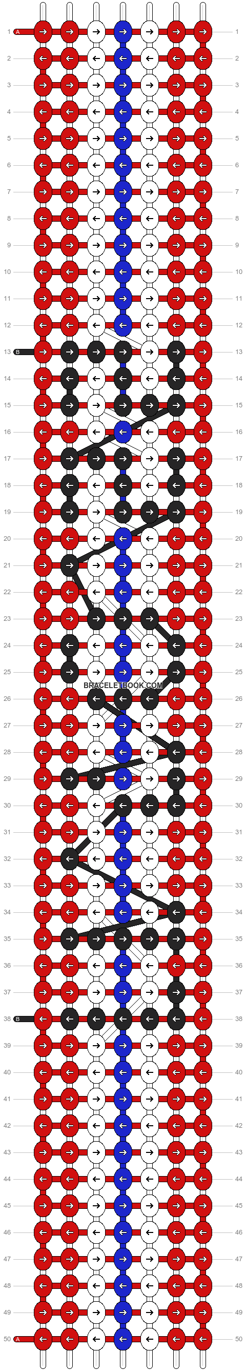 Alpha pattern #1141 pattern