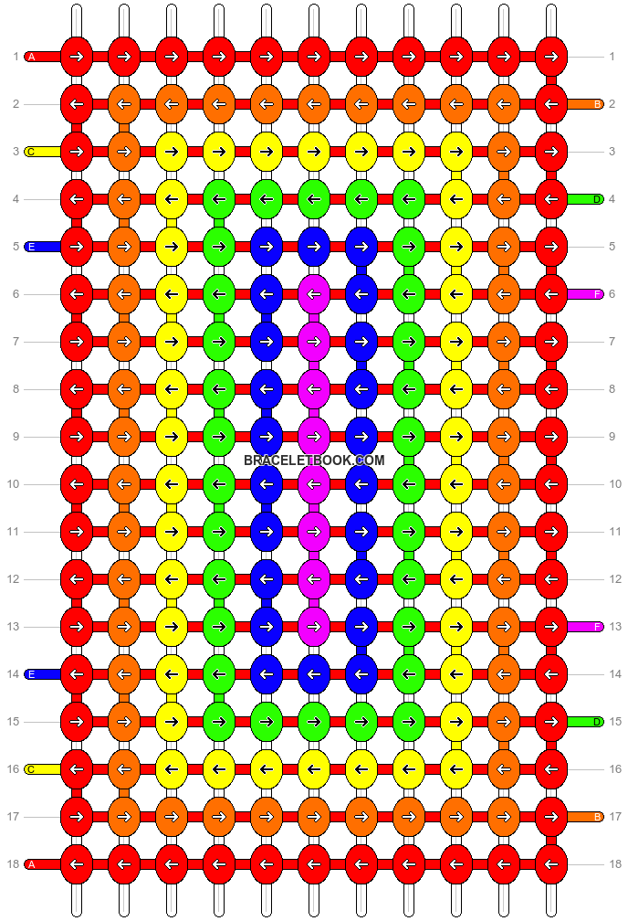 Alpha pattern #1164 pattern
