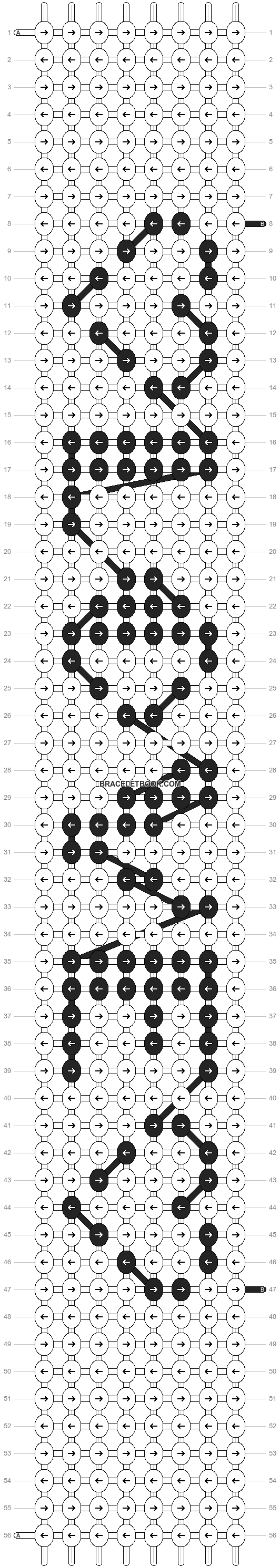 Alpha pattern #1260 pattern