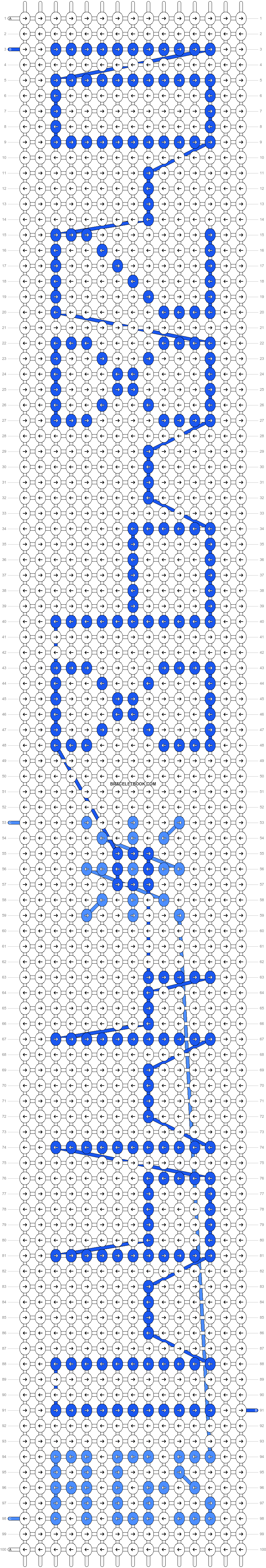 Alpha pattern #1283 pattern