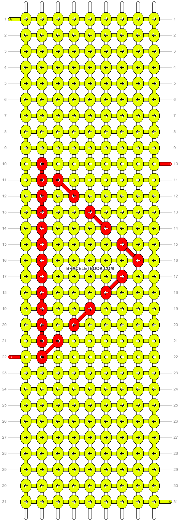 Alpha pattern #1341 pattern