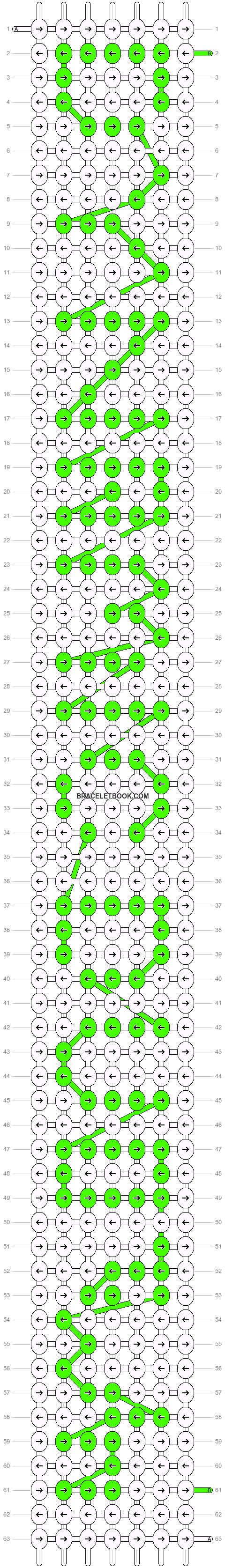 Alpha pattern #1362 pattern