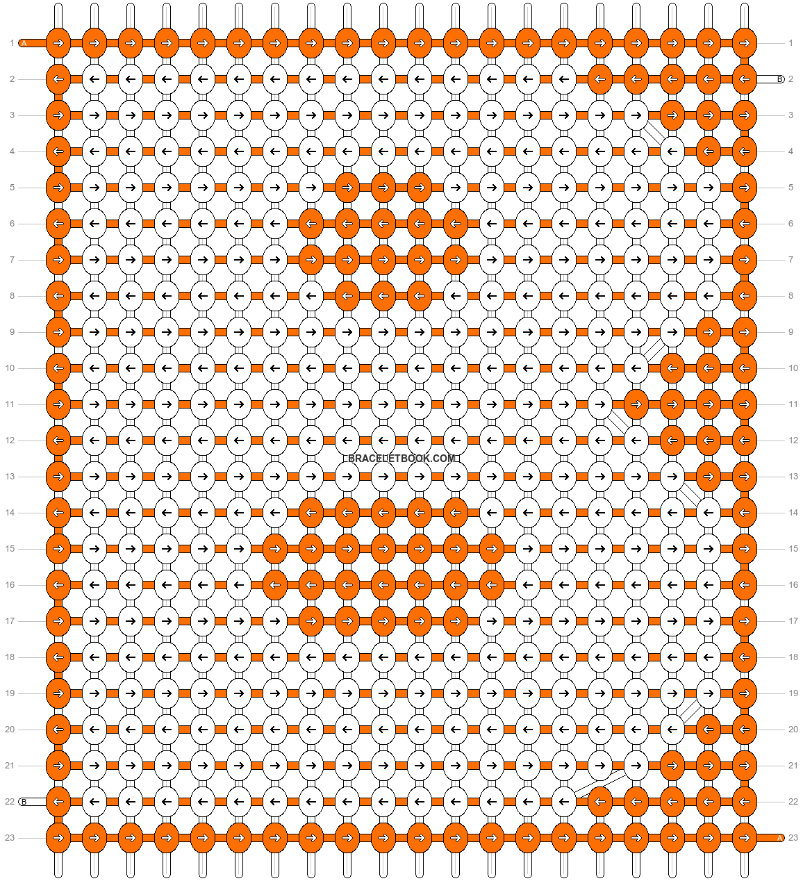 Alpha pattern #1397 pattern