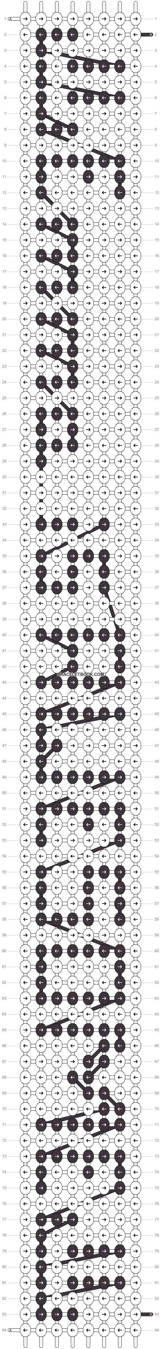Alpha pattern #1436 pattern
