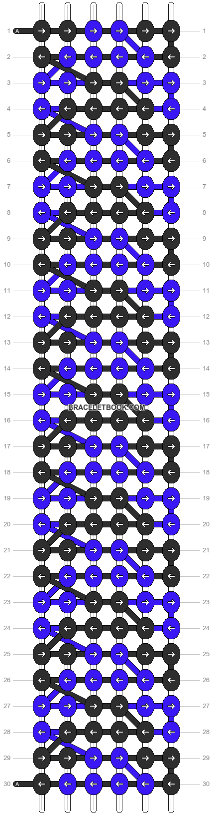 Alpha pattern #1456 pattern