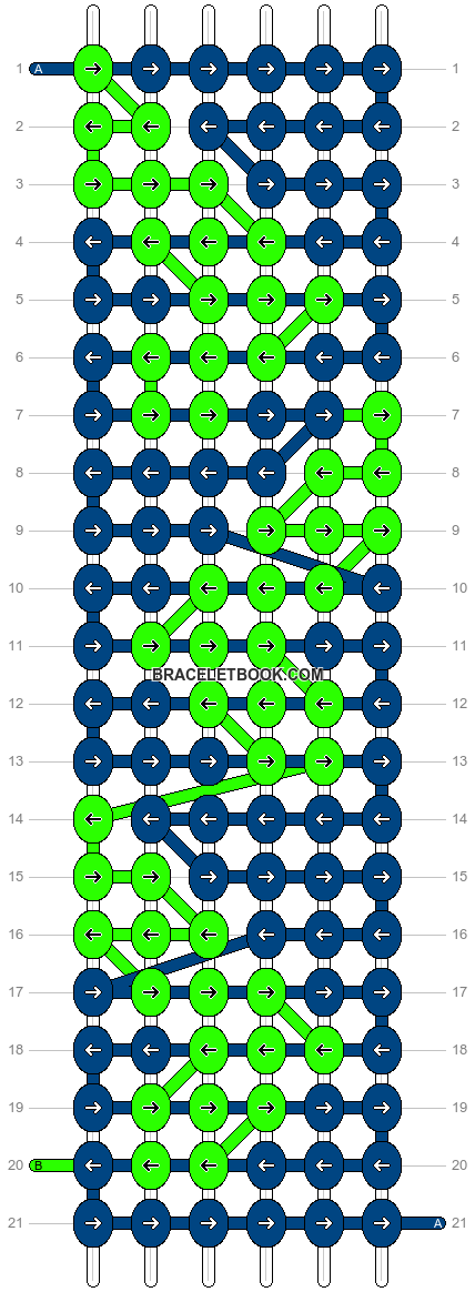 Alpha pattern #1494 pattern