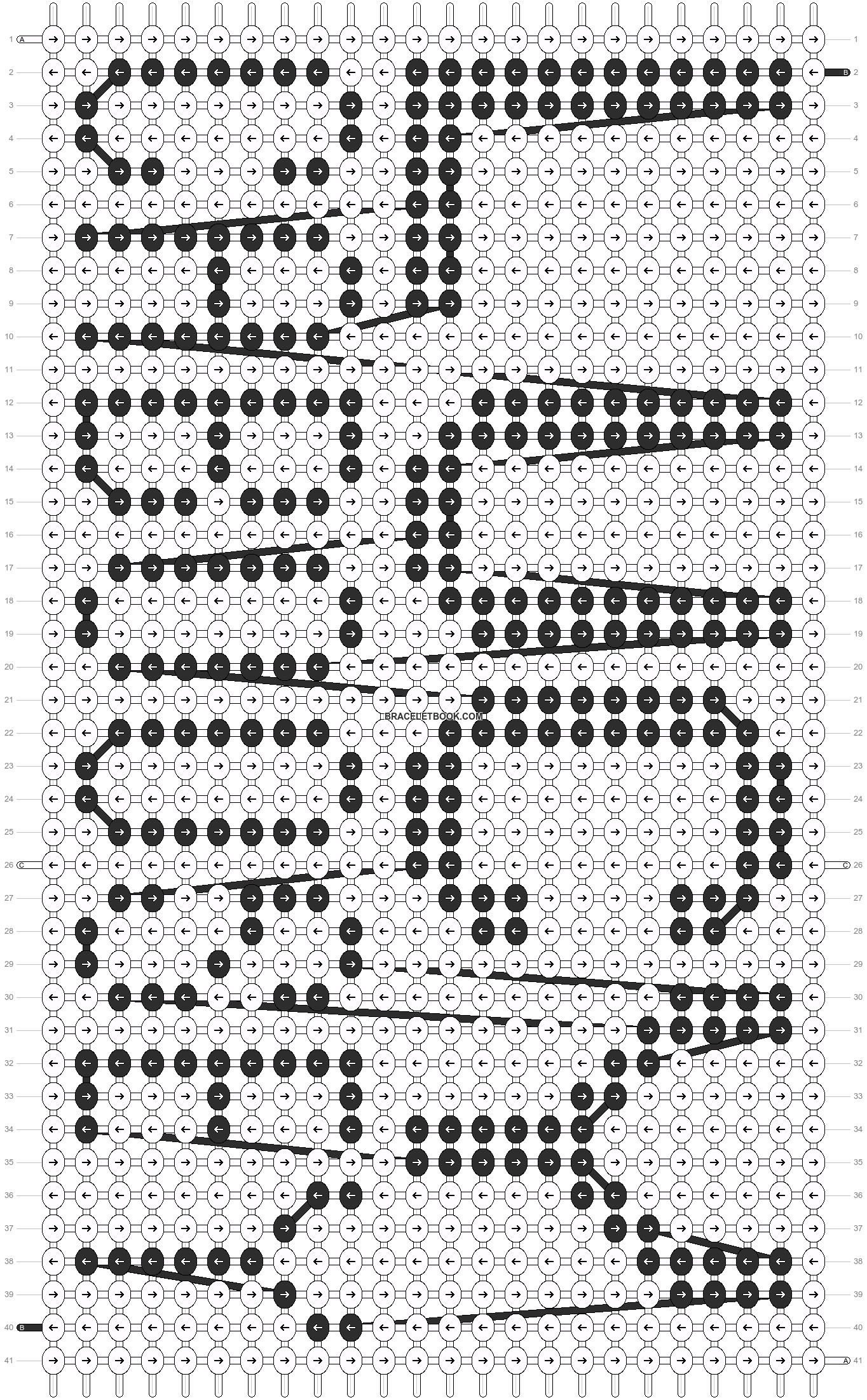 Alpha pattern #1506 pattern