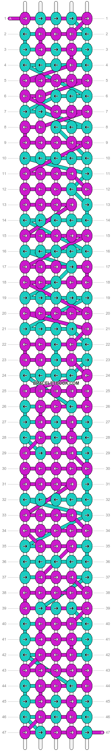 Alpha pattern #1576 pattern
