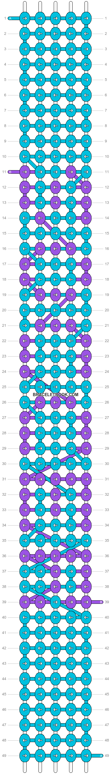Alpha pattern #1595 pattern