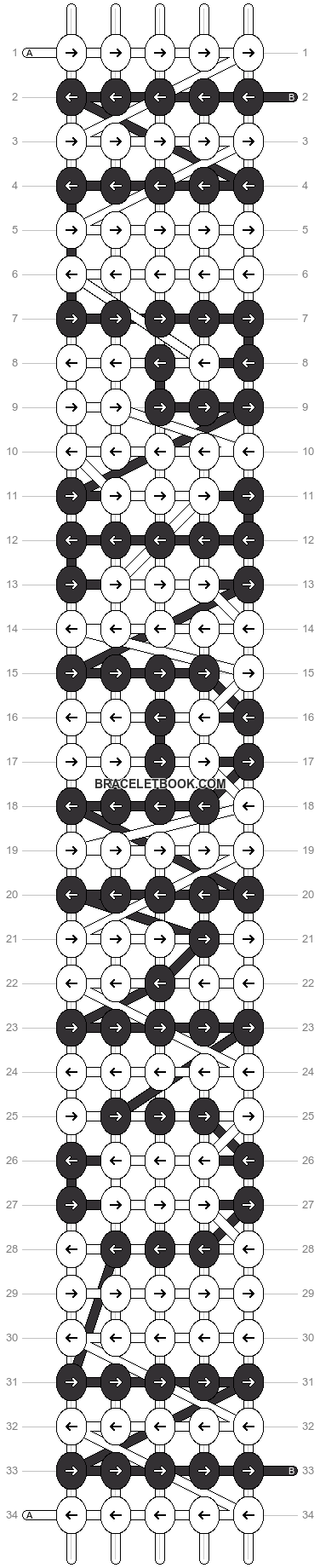 Alpha pattern #1598 pattern