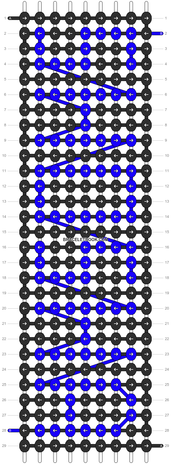 Alpha pattern #1620 pattern