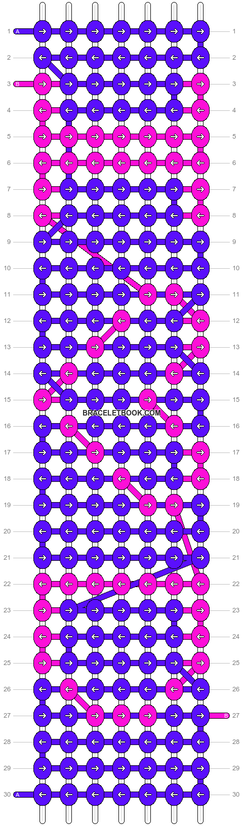 Alpha pattern #1632 pattern