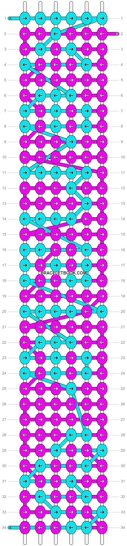 Alpha pattern #1645 pattern