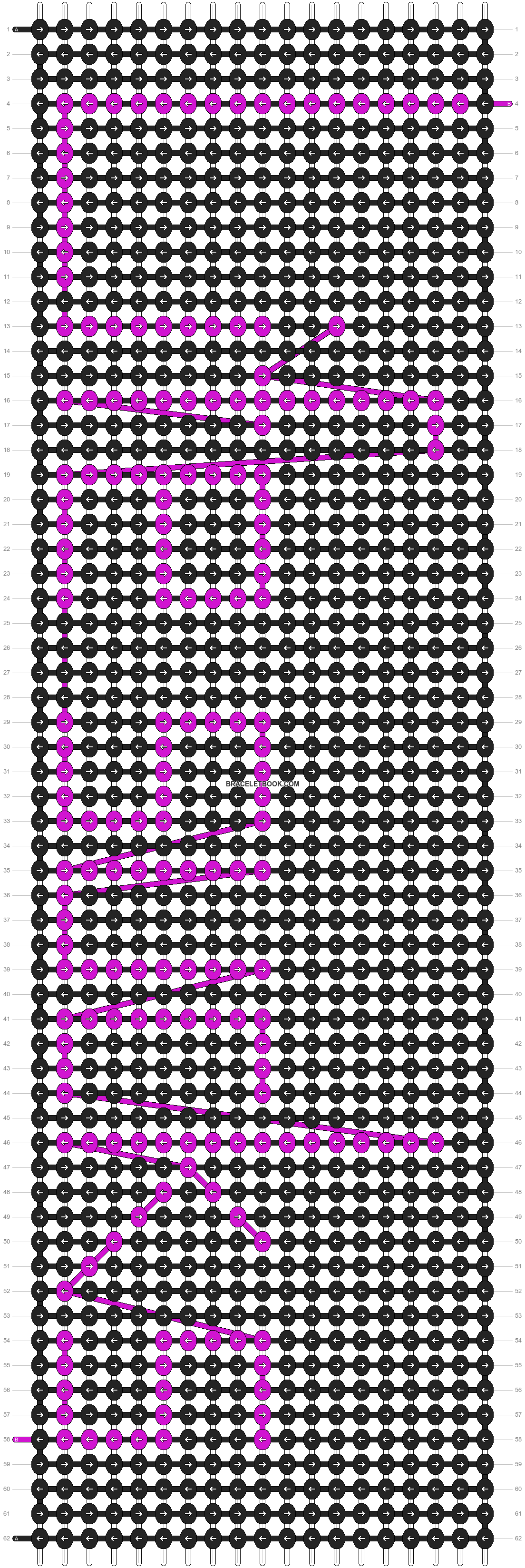 Alpha pattern #1653 pattern