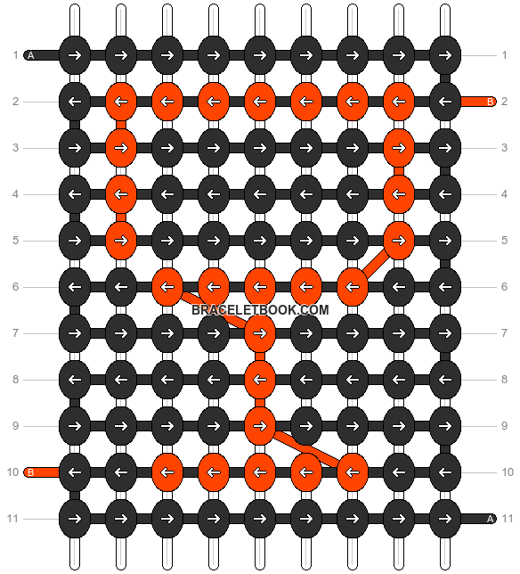 Alpha pattern #1664 pattern