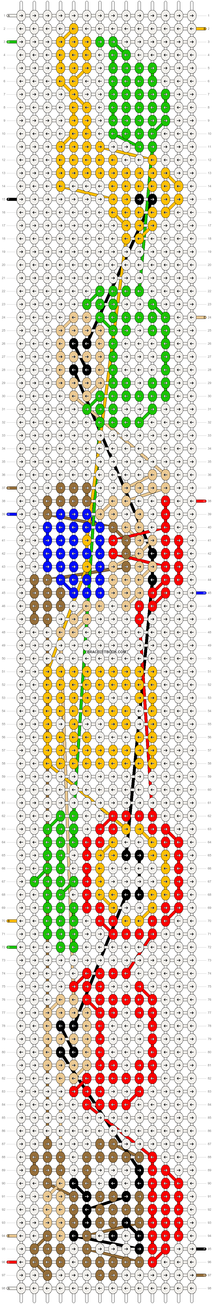 Alpha pattern #1682 pattern