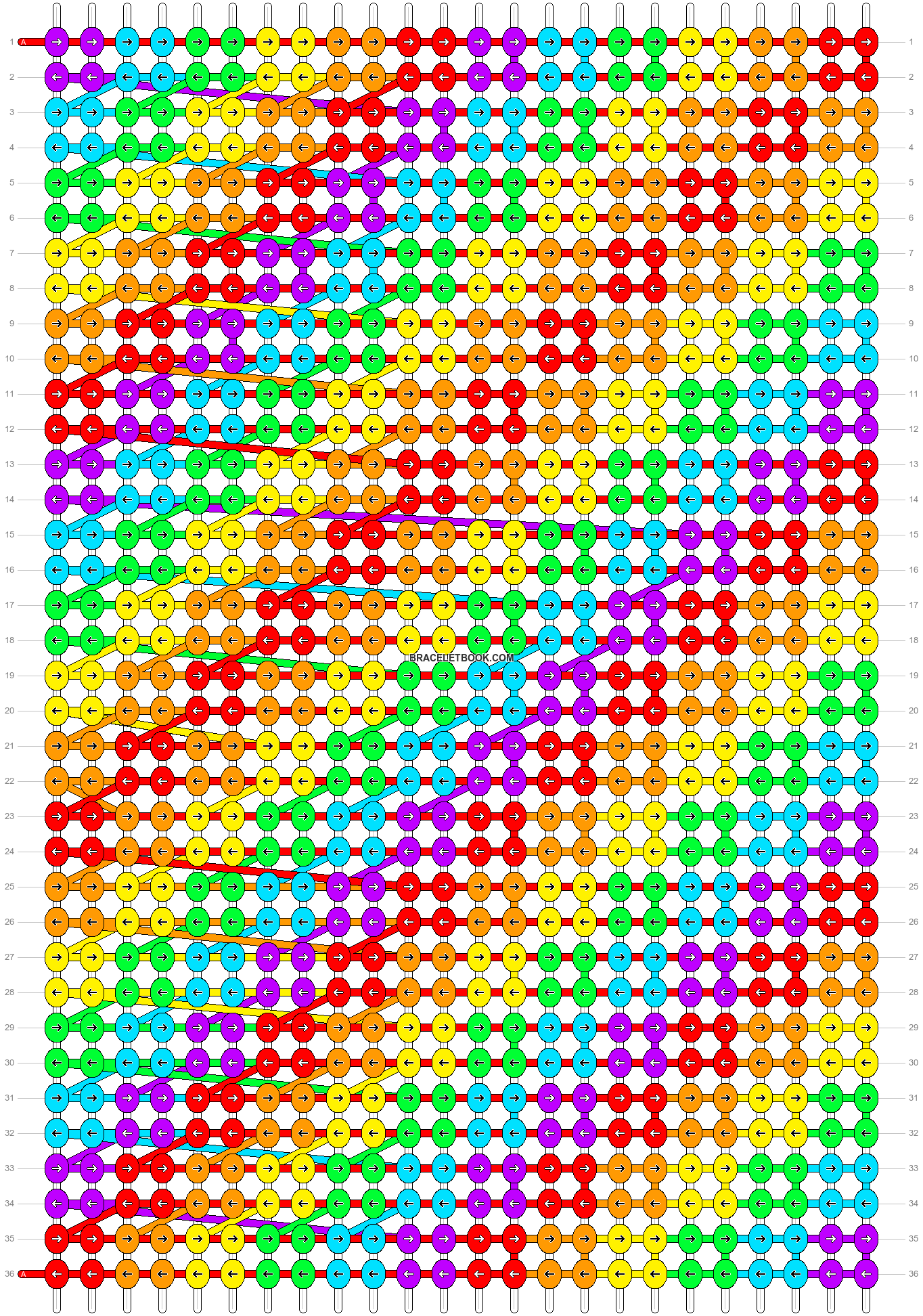 Alpha pattern #1692 pattern