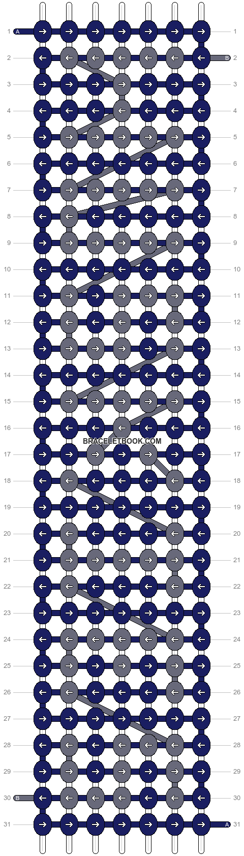 Alpha pattern #1703 pattern