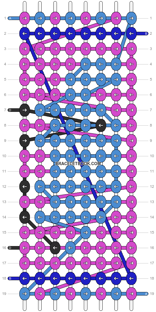 Alpha pattern #1738 pattern