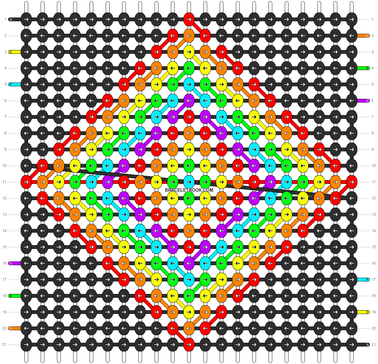 Alpha pattern #1772 pattern