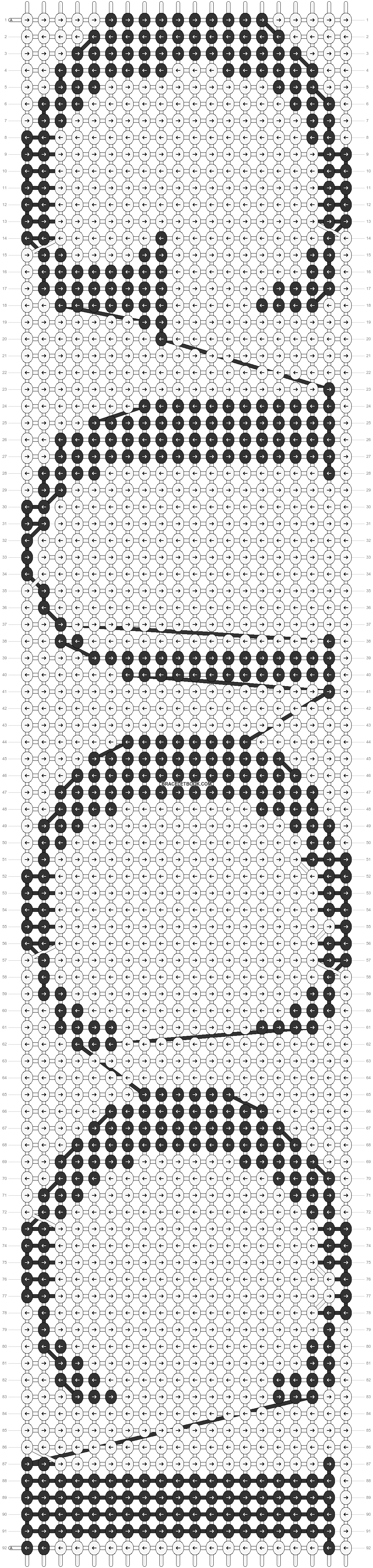 Alpha pattern #1797 pattern
