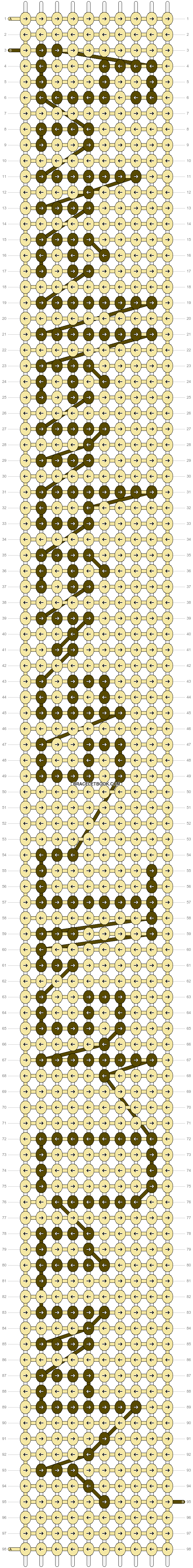 Alpha pattern #1809 pattern