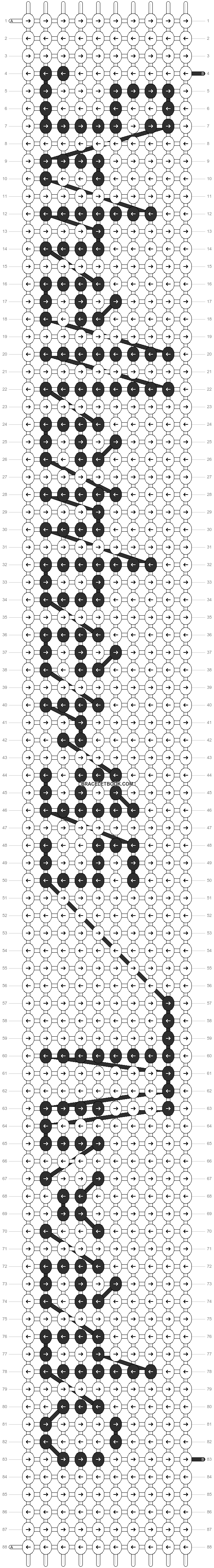 Alpha pattern #1810 pattern