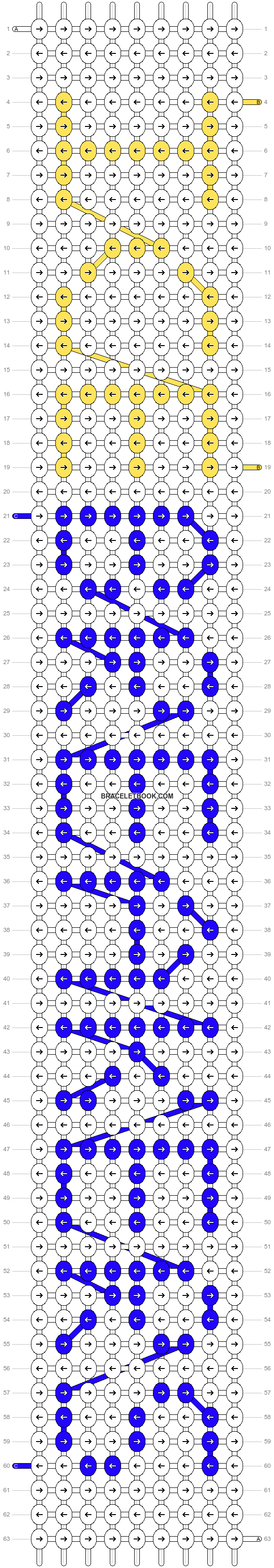 Alpha pattern #1828 pattern