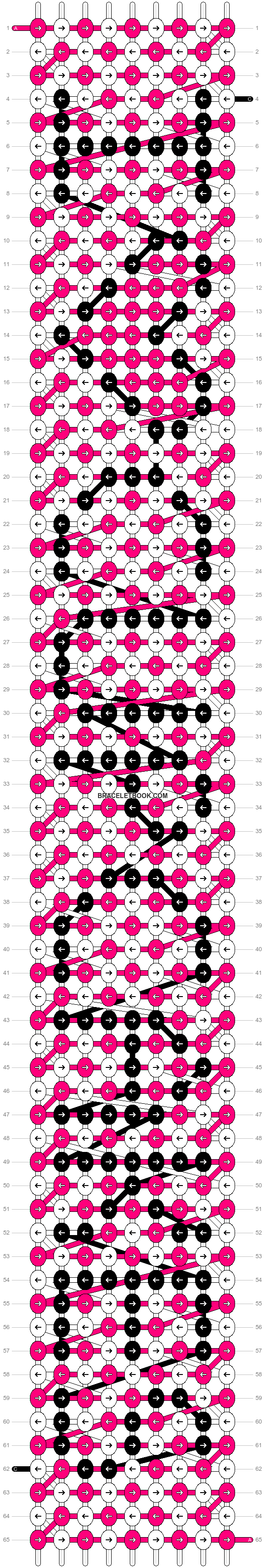 Alpha pattern #1832 pattern