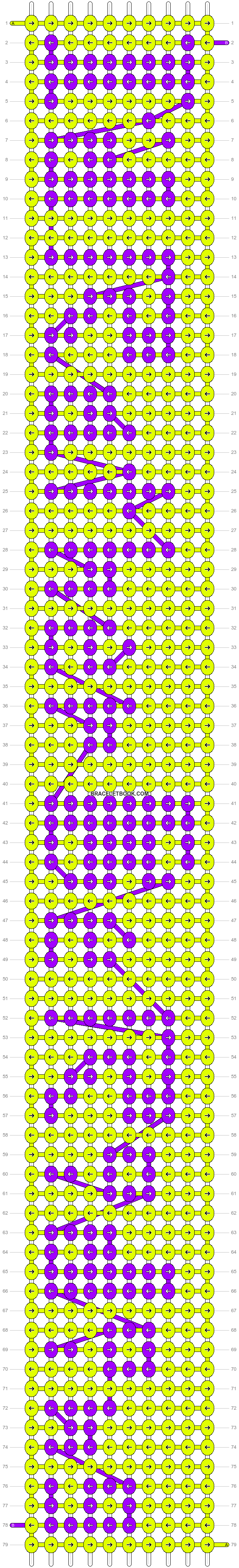 Alpha pattern #1852 pattern