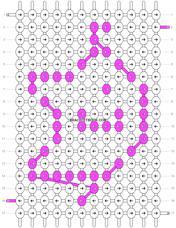 Alpha pattern #1863 pattern