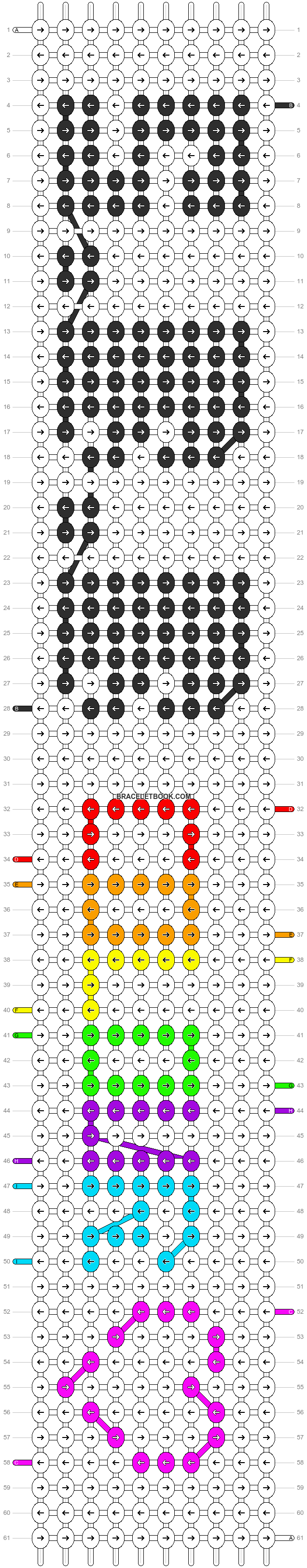 Alpha pattern #1865 pattern