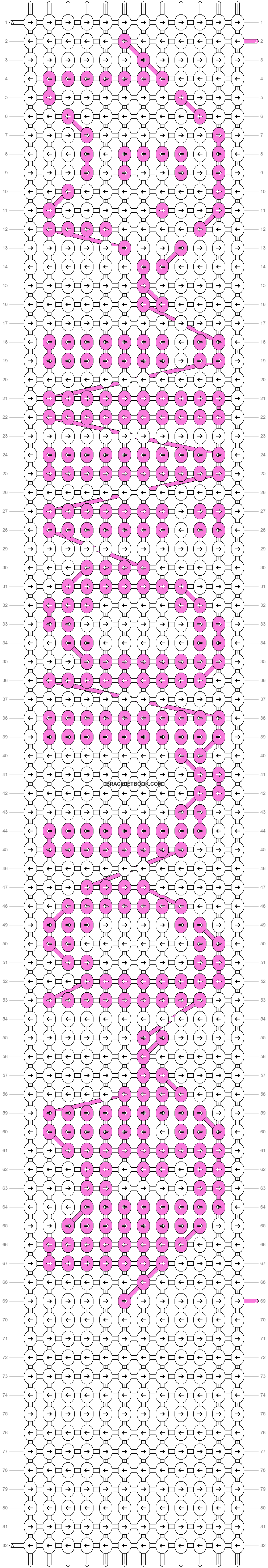 Alpha pattern #1866 pattern