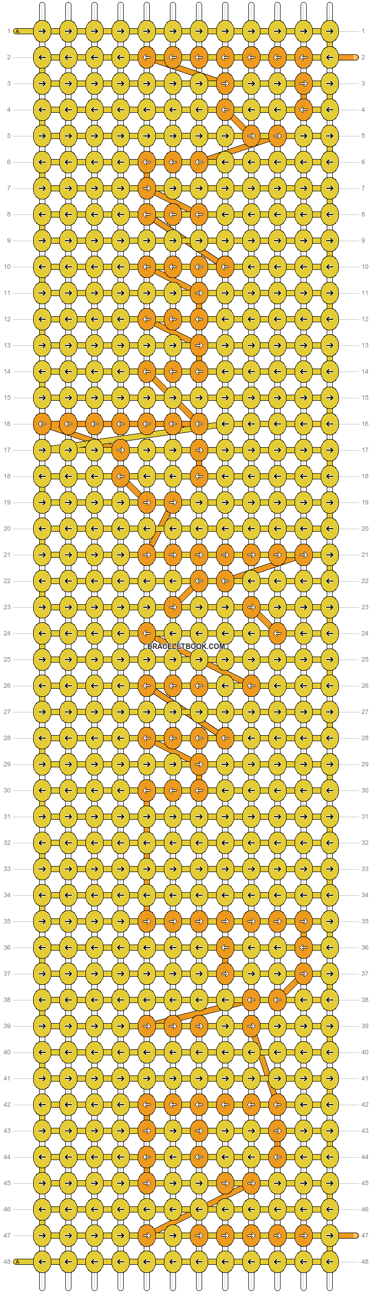 Alpha pattern #1868 pattern