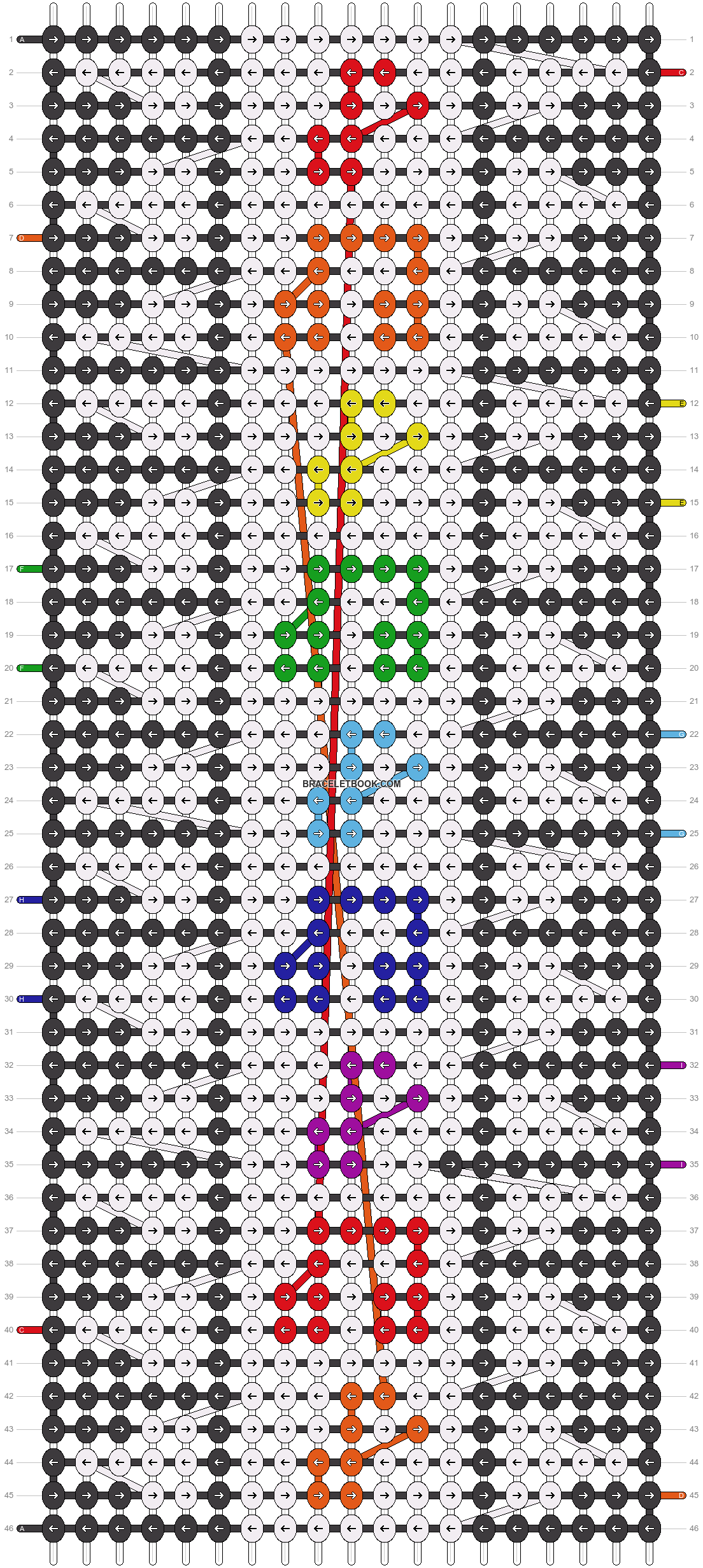 Alpha pattern #1952 pattern