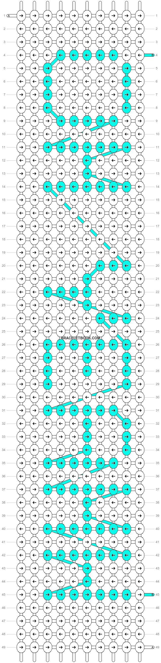Alpha pattern #1974 pattern