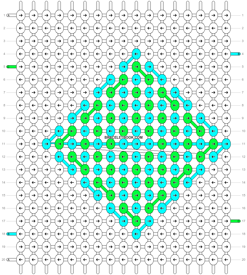 Alpha pattern #1999 pattern