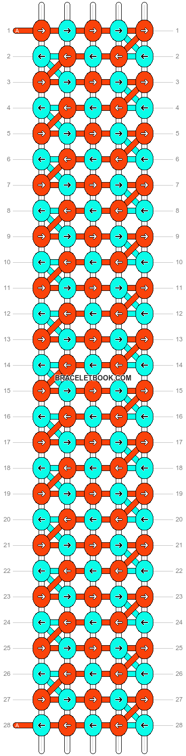 Alpha pattern #2000 pattern