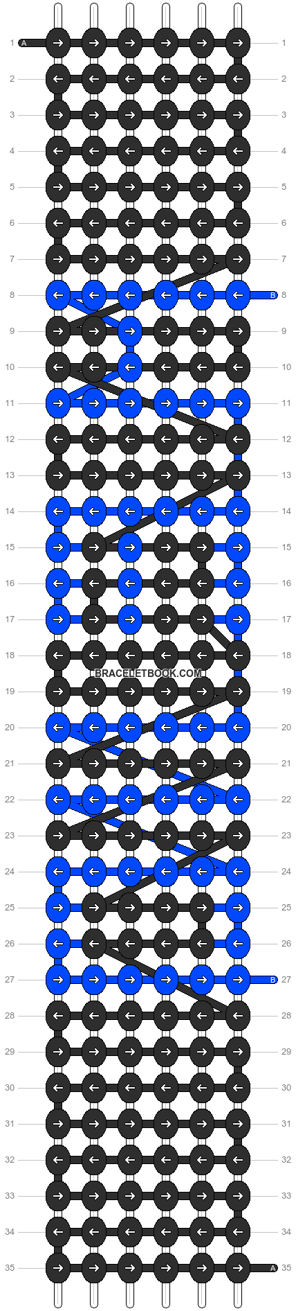 Alpha pattern #2001 pattern